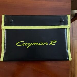 Porsche Cayman R: Radically Porsche 2011 Brochure/ Catalog with Pouch.